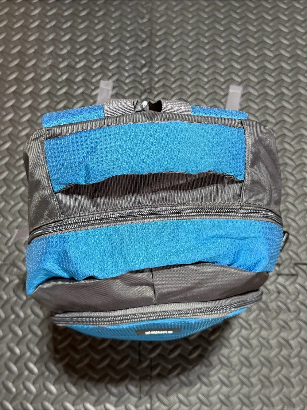Dejuno Crestone Laptop Backpack Blue Gray Checkpoint Friendly DJB-601 19